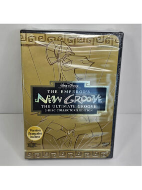 SEALED The Emperor's New Groove The Ultimate Groove 2-Disc Set (DVD, 2001) NEW